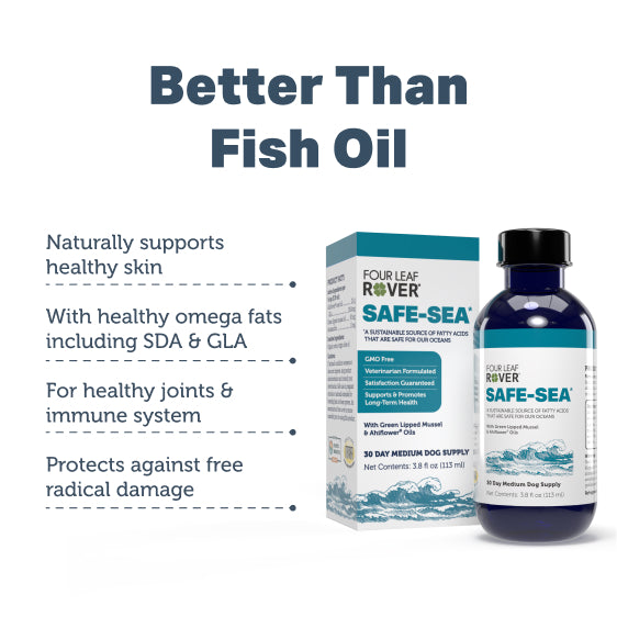 Safe-Sea - Green Lipped Mussel Oil For Dogs