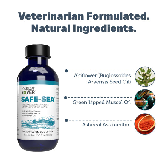 Safe-Sea - Green Lipped Mussel Oil For Dogs